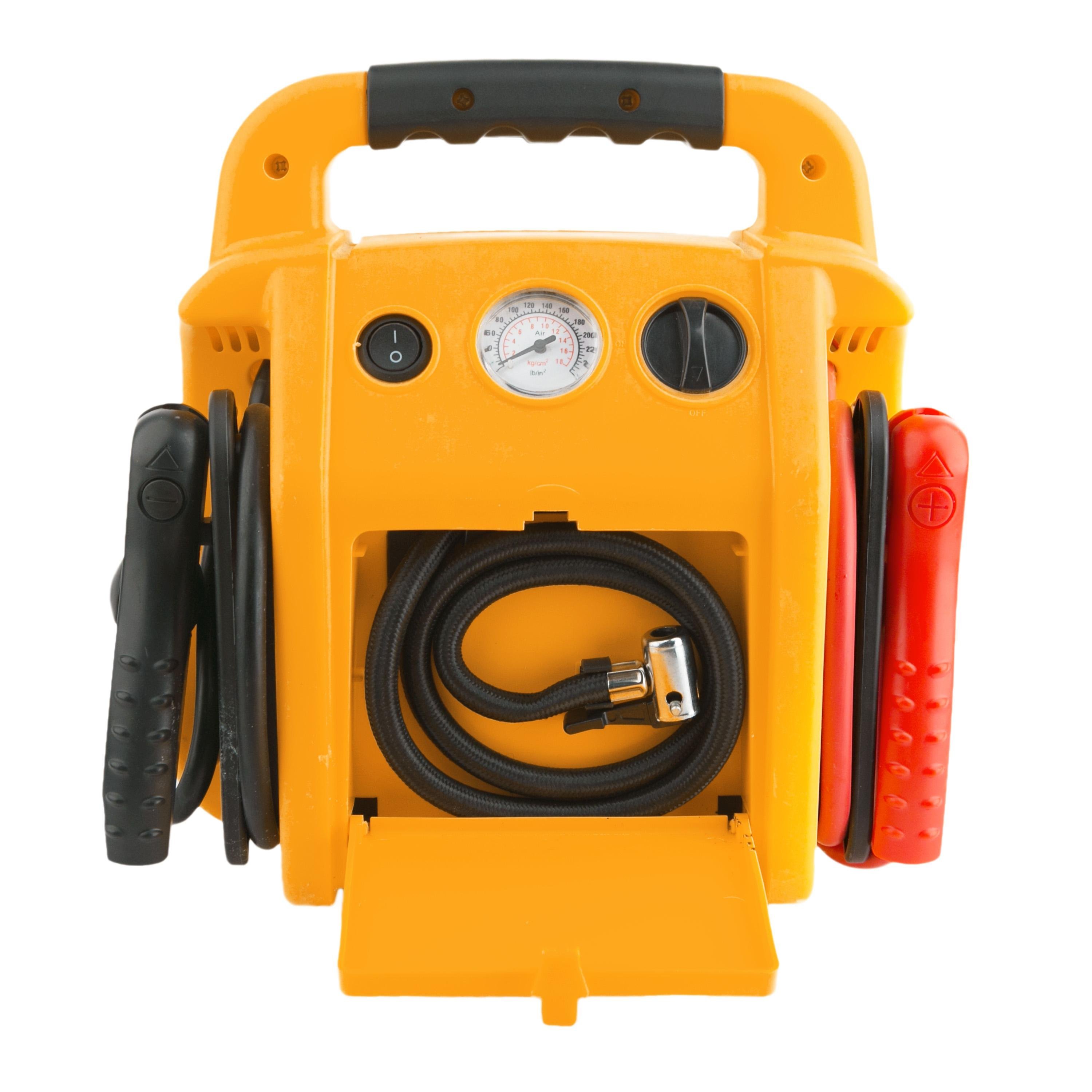 Wagan EL2509 600 Amps Battery Jumper II with Air Compressor