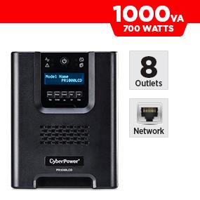 CyberPower PR1000LCD Battery Backup UPS