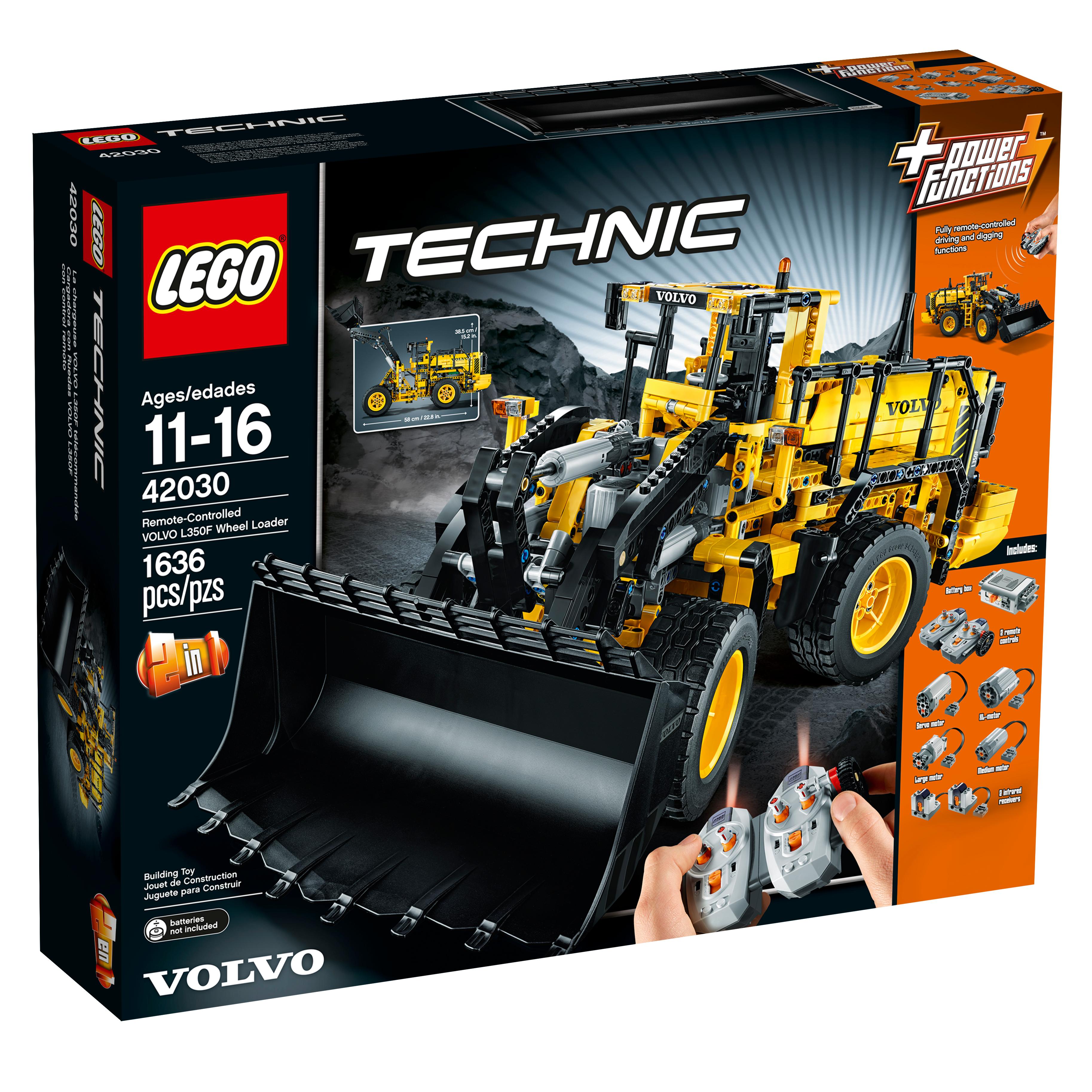 Amazon LEGO Technic 42030 Remote Controlled Volvo L350F Wheel Load 