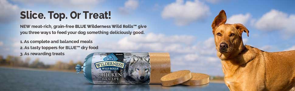 Amazon.com : BLUE Wilderness Adult Grain-Free Wild Rolls