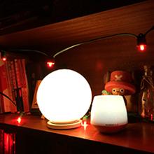 colorful christmas lights