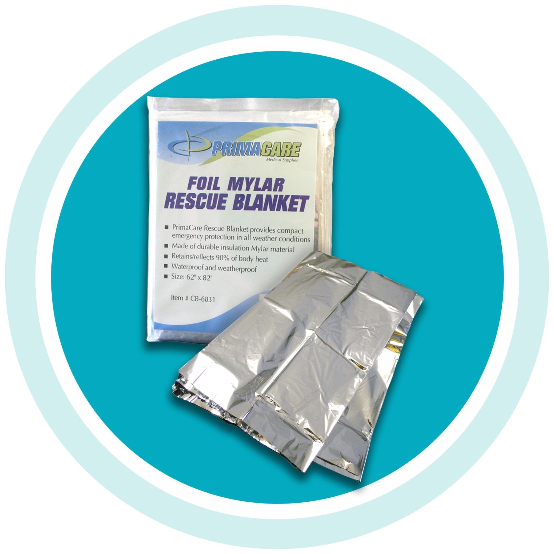 Primacare Foil Mylar Rescue Blanket 1 ea Industrial & Scientific