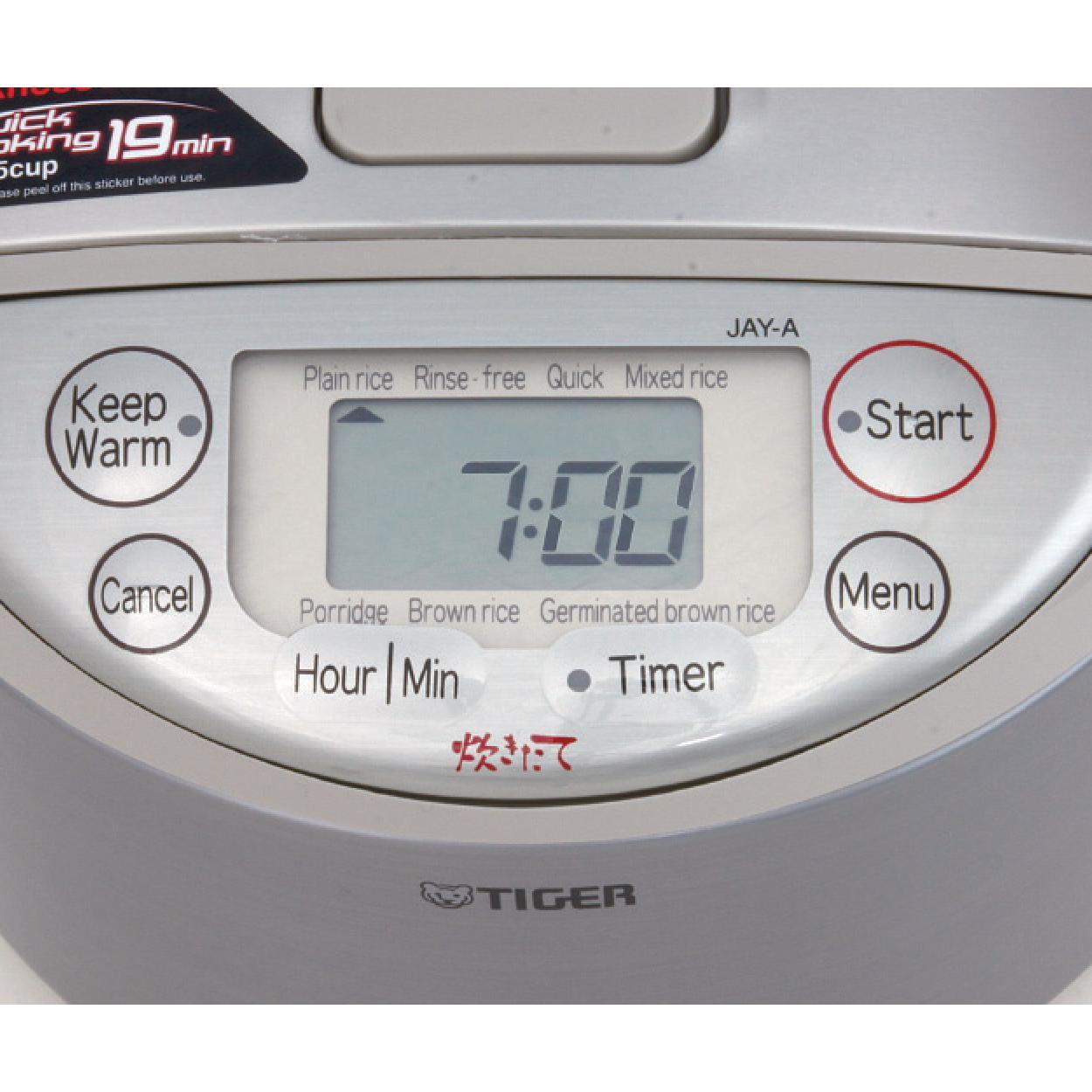 Tiger JAYA55UCU 3Cup (Uncooked) Rice Cooker and