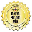 Pennzoil Lubrication Limited Warranty