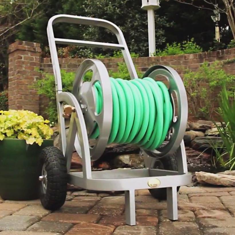 Liberty Garden Products 1200 Silver 2Wheel Garden Hose