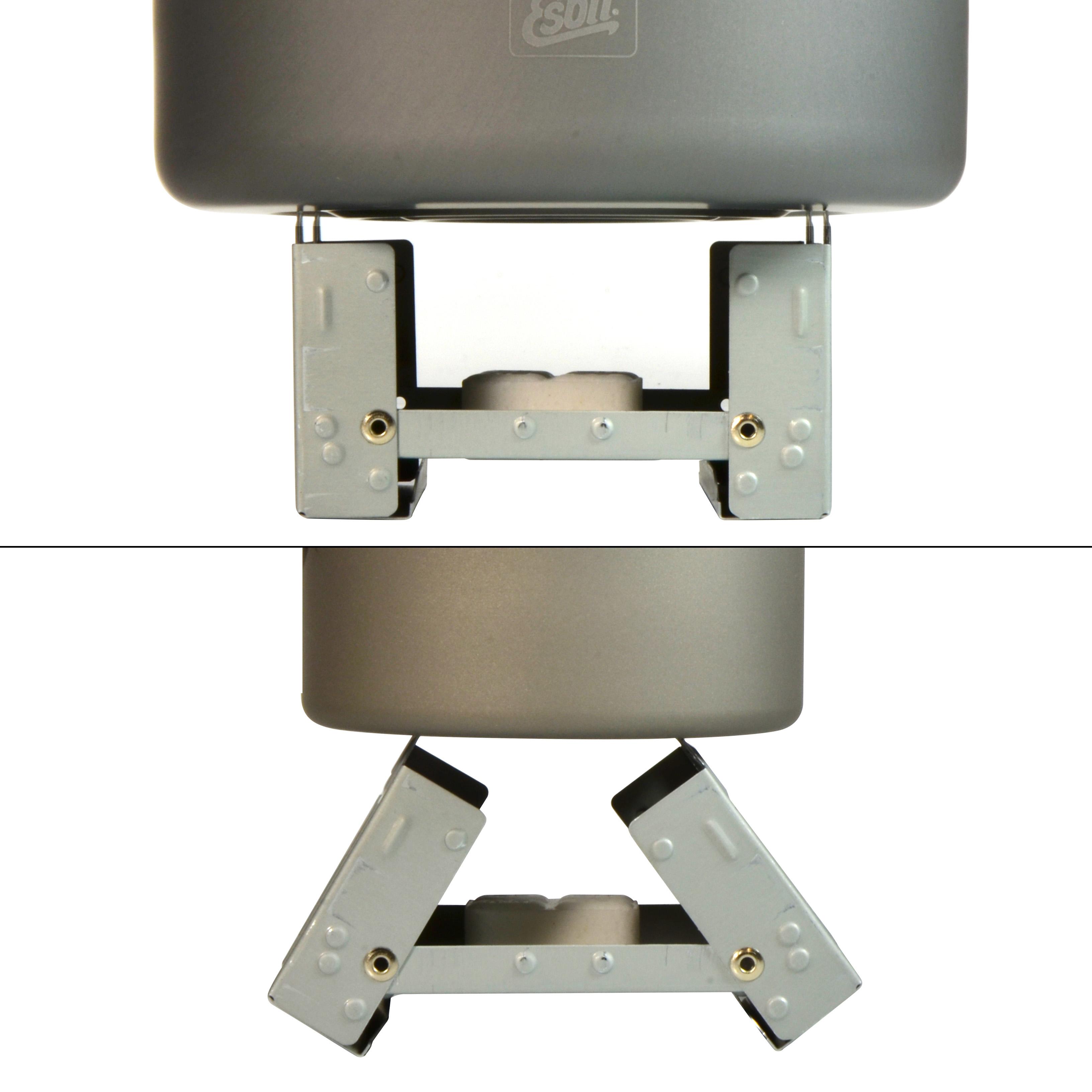 Esbit Ultralight Folding Pocket Stove with Six 14g Solid Fuel Tablets Camping