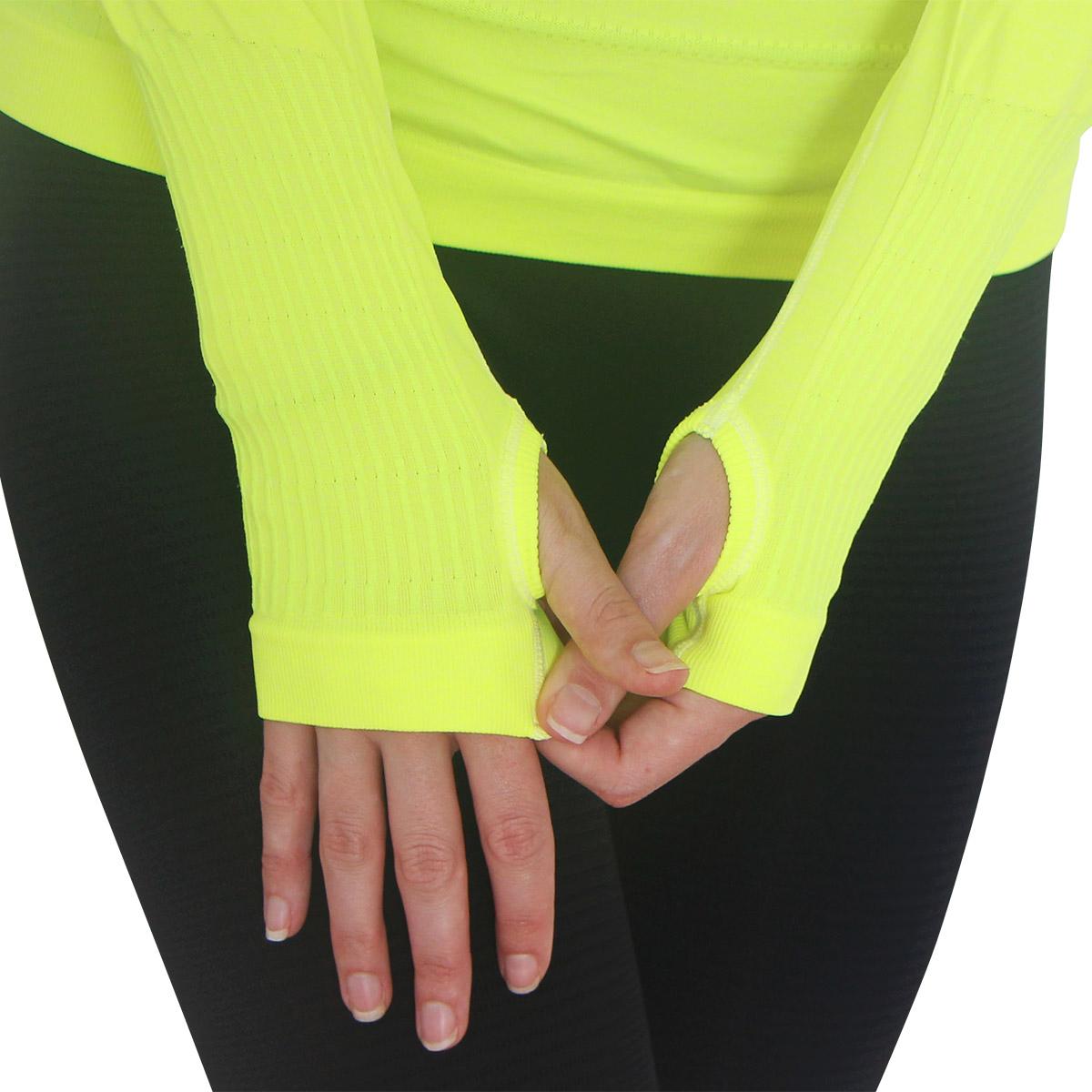 Zensah Women's Run Seamless Long Sleeve Running Shirt