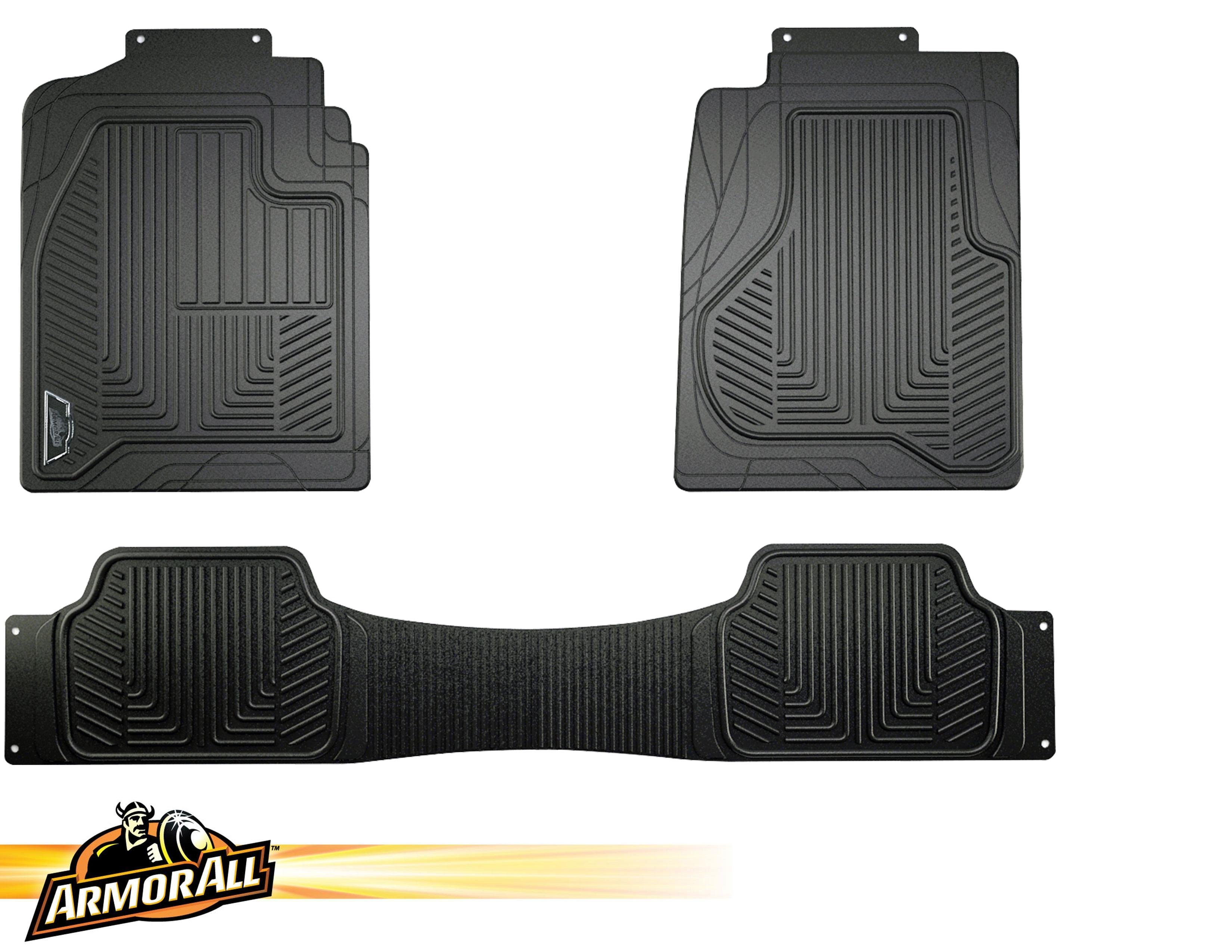 Custom Accessories Armor All 78990 3Piece Black Heavy Duty