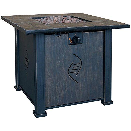 Bond Manufacturing 68487A lari Outdoor Gas Fire Pit Table