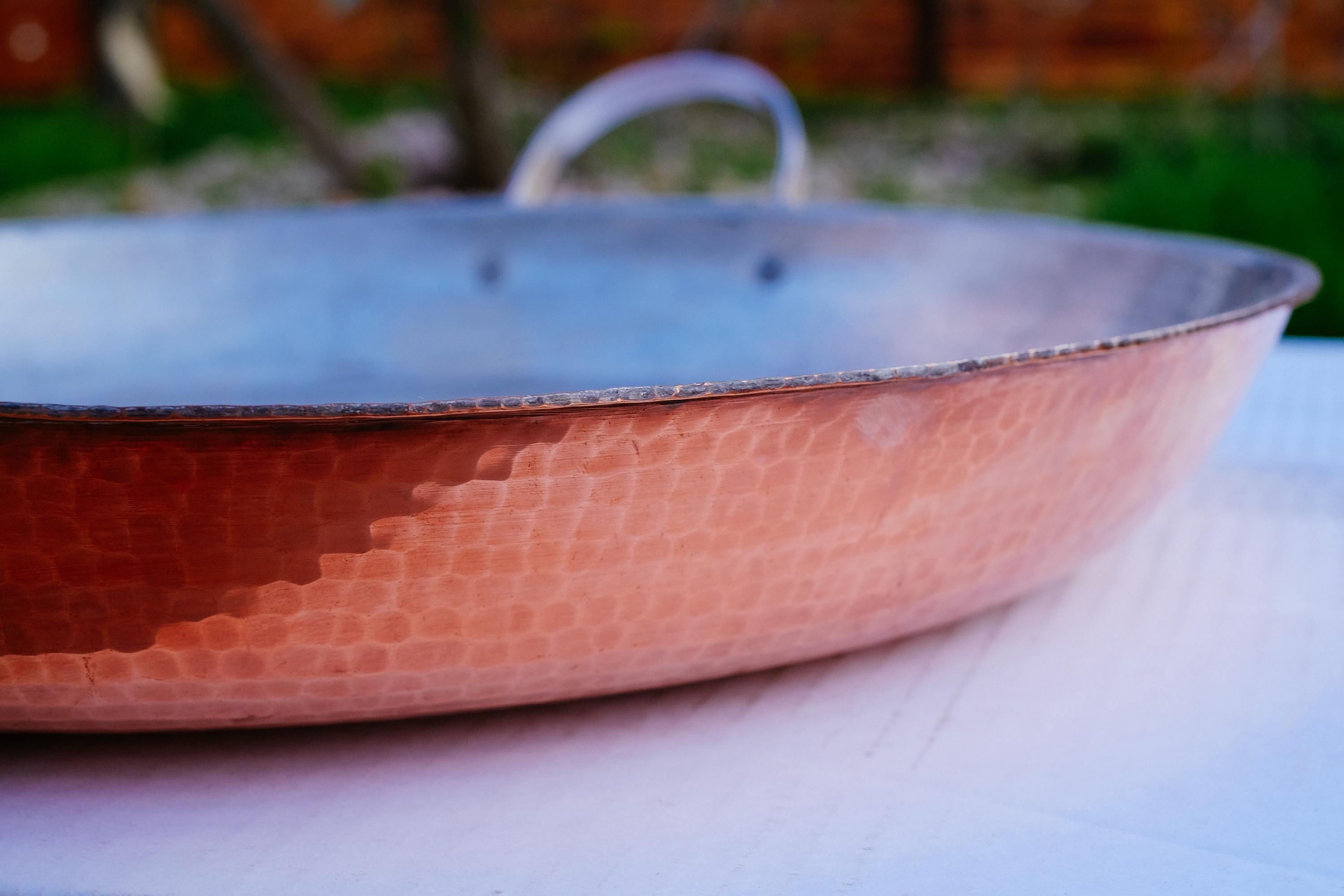 Sertodo Copper PP15 Alicante Paella Cooking Pan with
