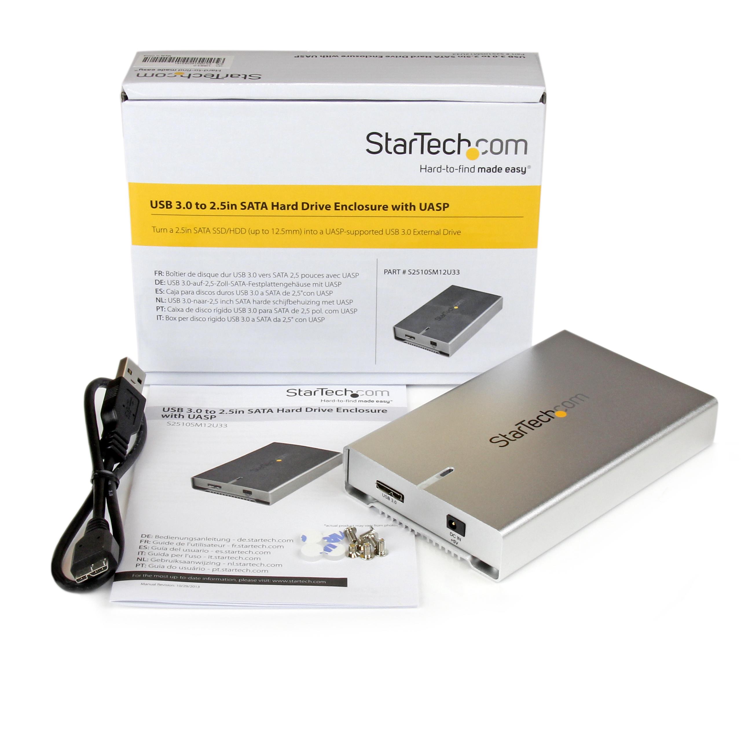 2.5" External Hard Drive Enclosure Supports