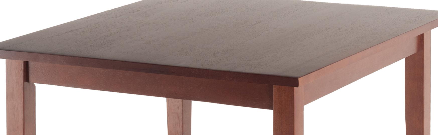 Winsome Wood Groveland Square Dining Table in Antique