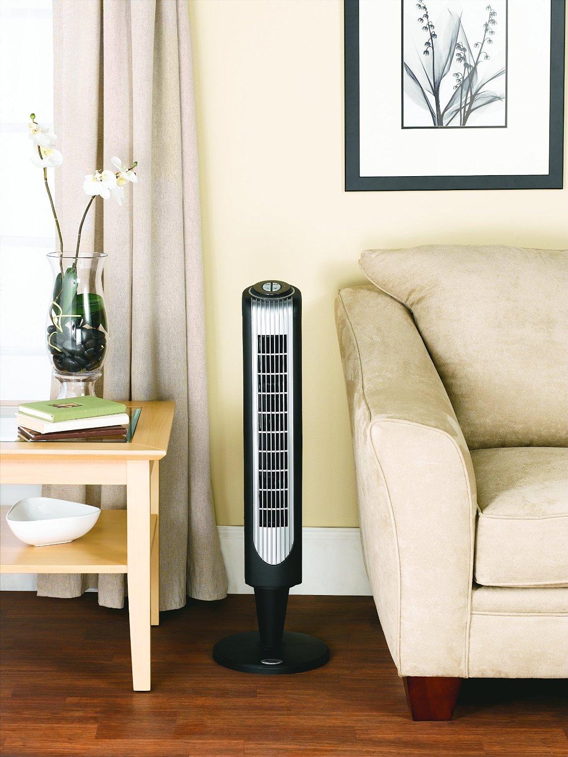 Holmes Oscillating Tower Fan 32 Inch with Remote Control