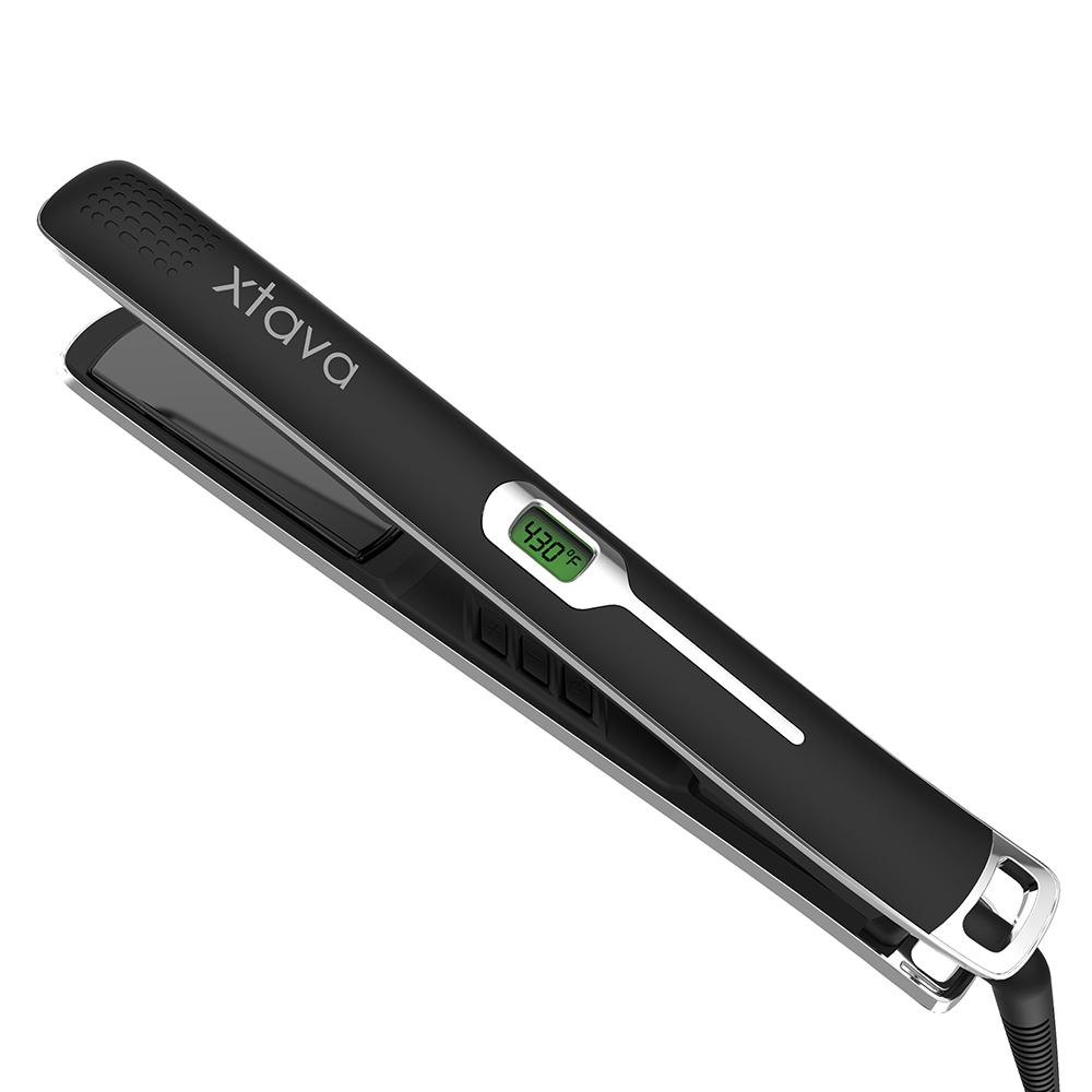 xtava Black Silk Straightener Professional Flat Iron