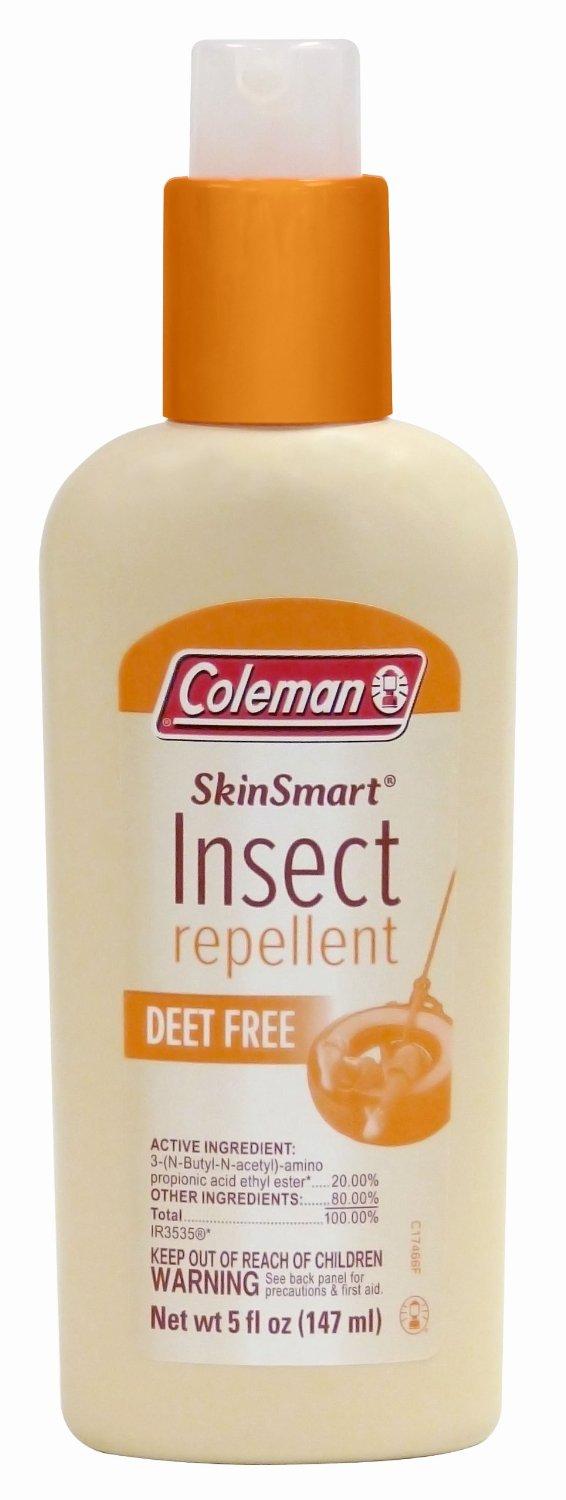 Coleman SkinSmart DEET Free Pump Spray Insect Repellent, 5
