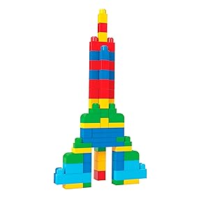 Amazon.com: Mega Bloks 80-Piece Big Building Bag, Classic 