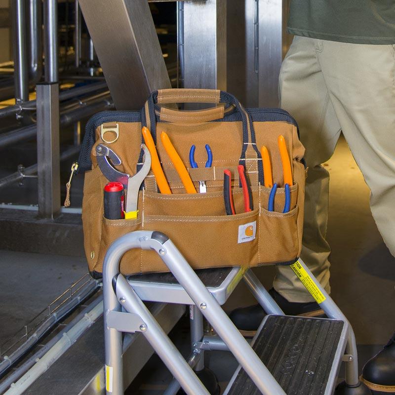 Carhartt Legacy Tool Bag (2015 Style) 14 inch, Carhartt Brown