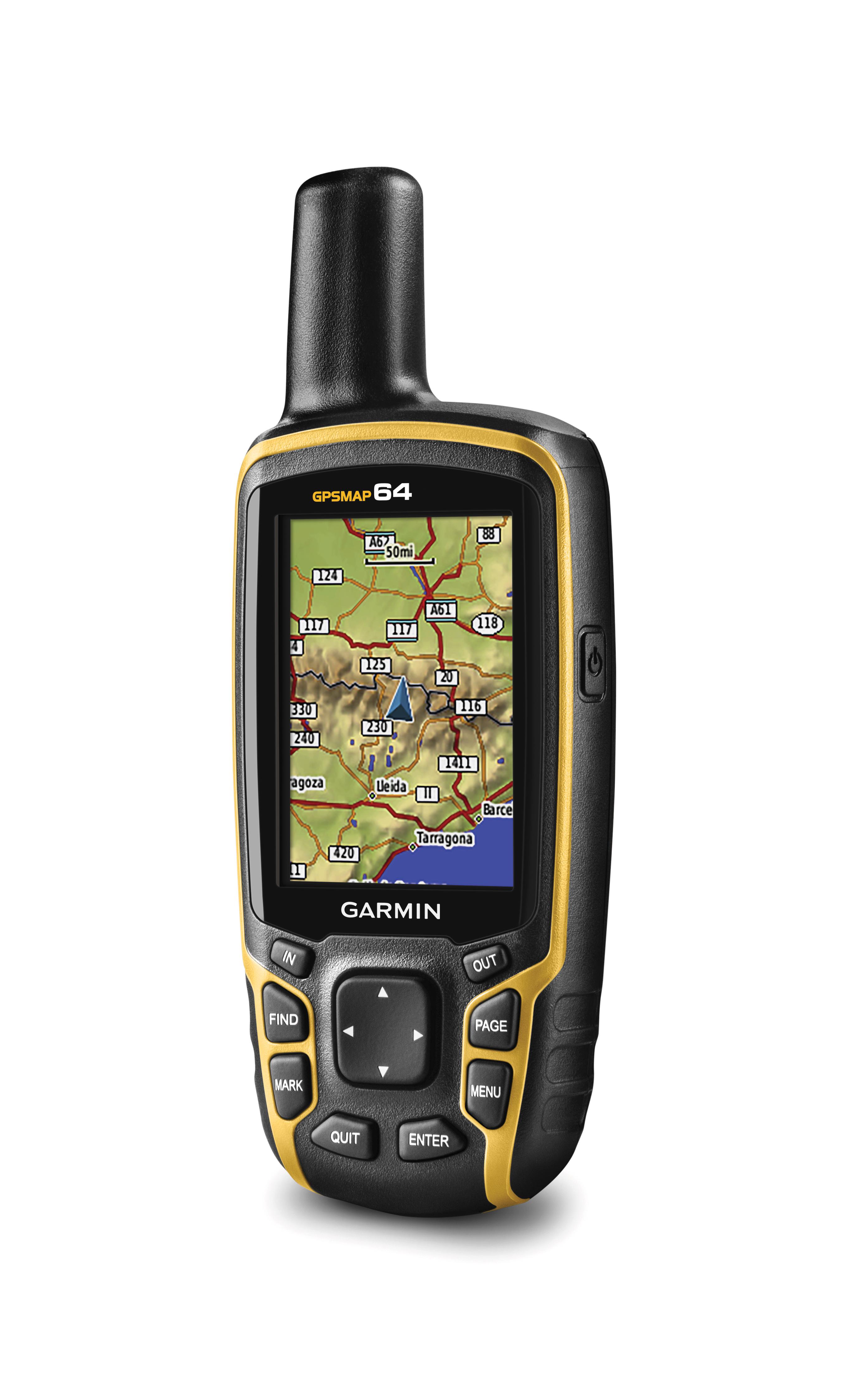 Garmin GPSMAP 64 Worldwide with HighSensitivity GPS and