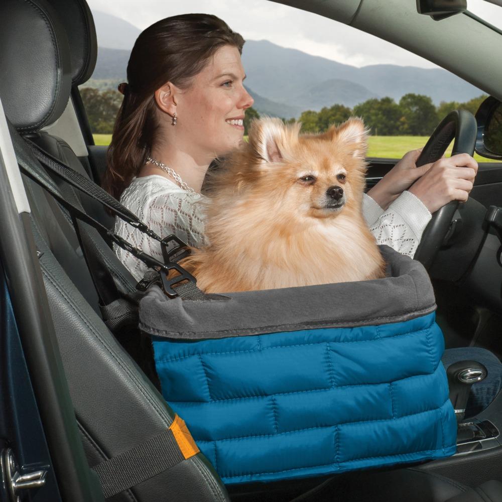 Kurgo Loft(TM) Dog Booster Seat for Cars with Seat Belt
