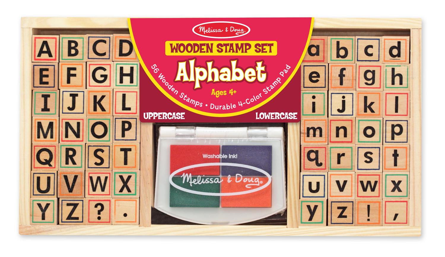 Melissa & Doug Deluxe Alphabet Stamp Set Melissa & Doug