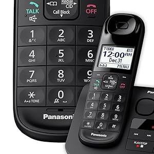 Panasonic KX-TGL433B Enhance Visibility and Control