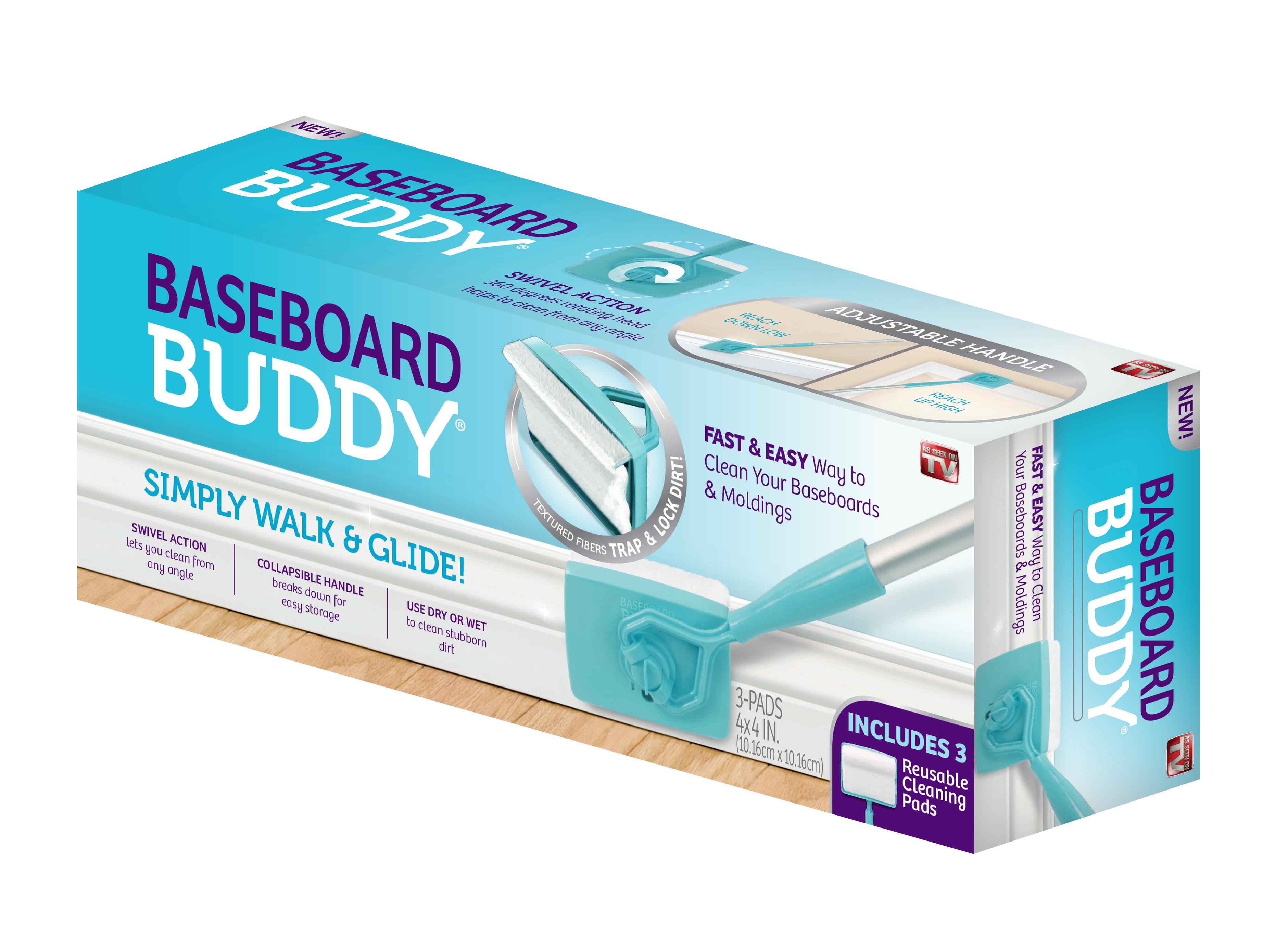 Baseboard Buddy The Fast and Easy Way to Clean Your