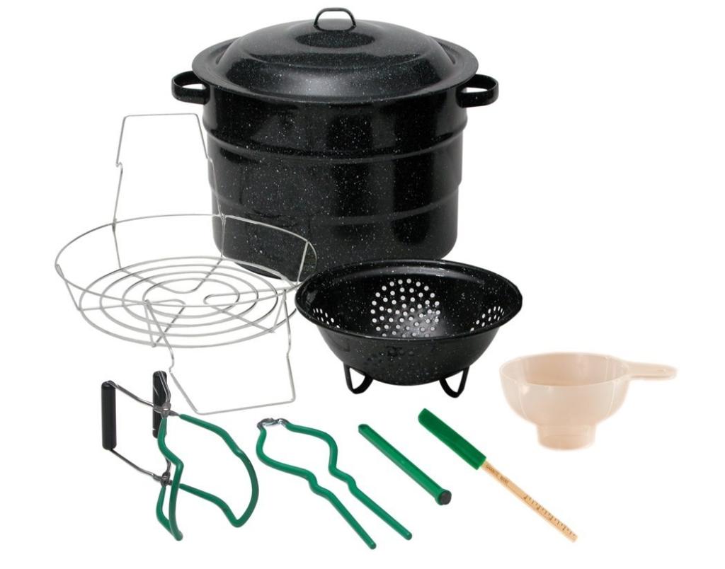 Granite Ware EnamelonSteel Canning Kit, 9Piece Kitchen