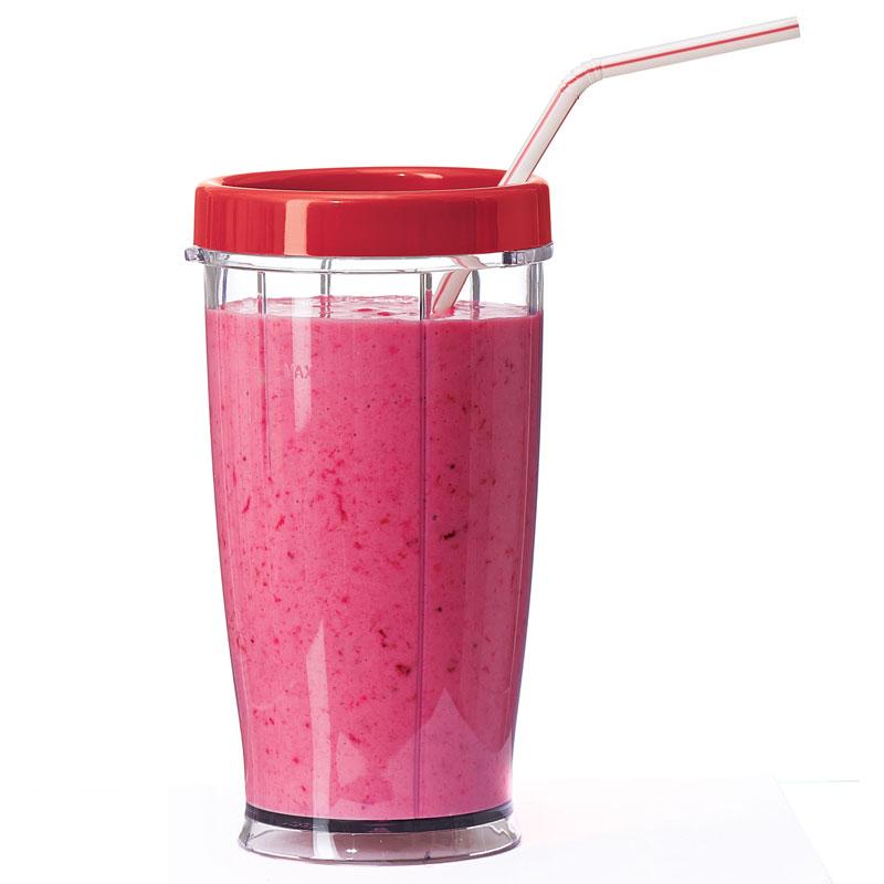 BELLA Personal Size Rocket Blender, 12 piece set, color