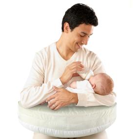 mombo Covered Nursing Pillow in Nude