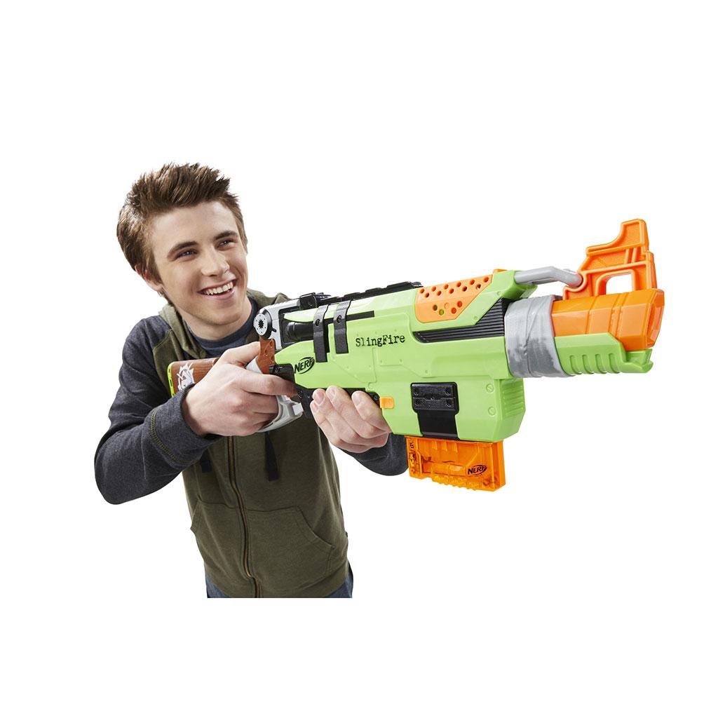 Nerf Zombie Strike SlingFire Blaster Toys & Games