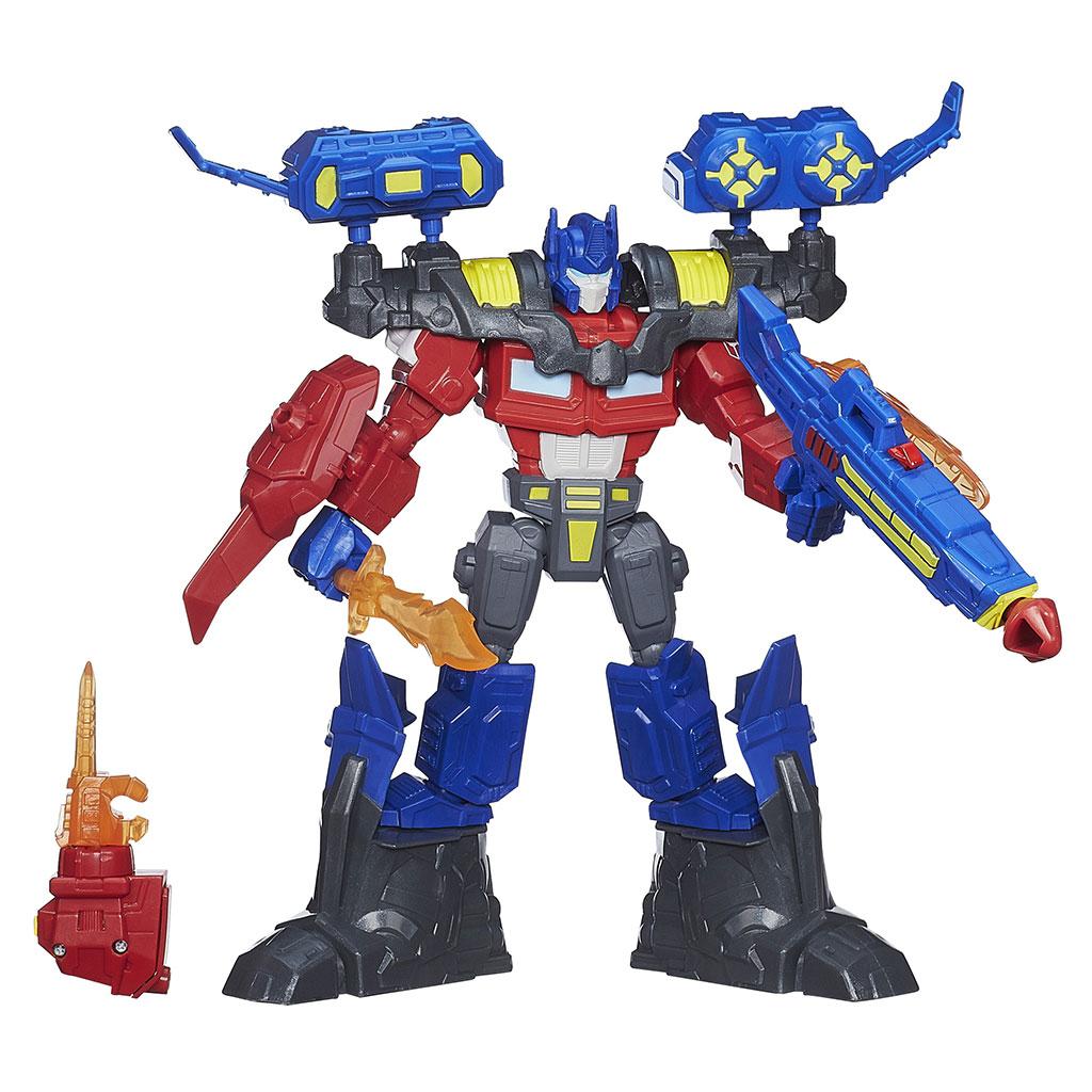 Transformers Hero Mashers Electronic Optimus Prime Figure
