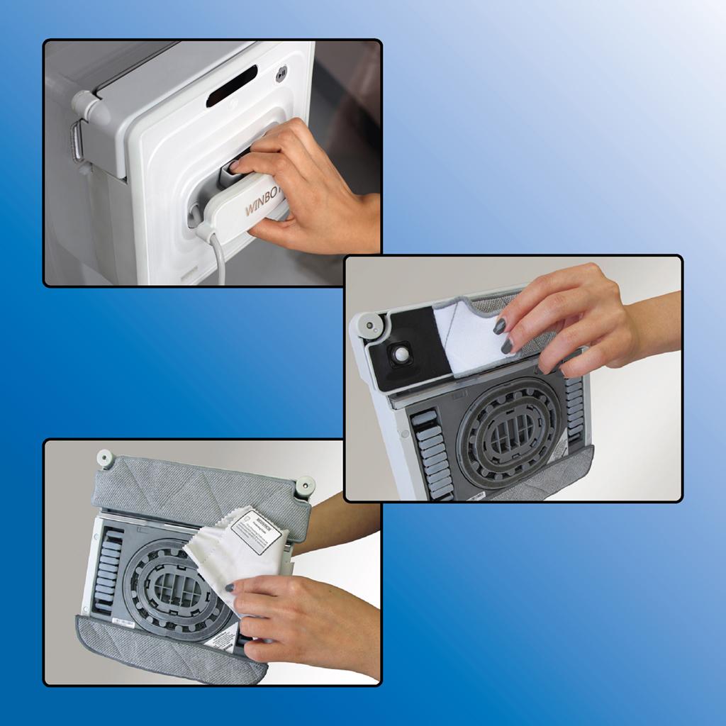 WINBOT W730, the Window Cleaning Robot, for Framed or