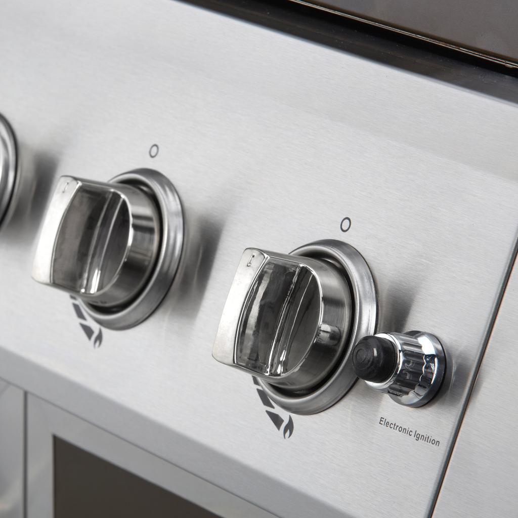 DynaGlo DGE Series Propane Grill, 5 Burner, Bronze Garden