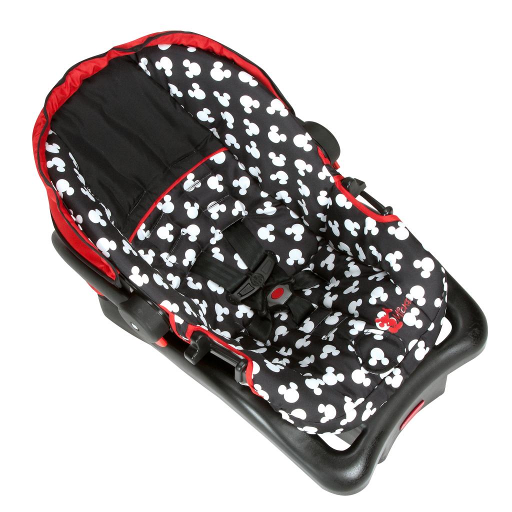 Disney Baby Mickey Mouse Light N Comfy Luxe Infant Car