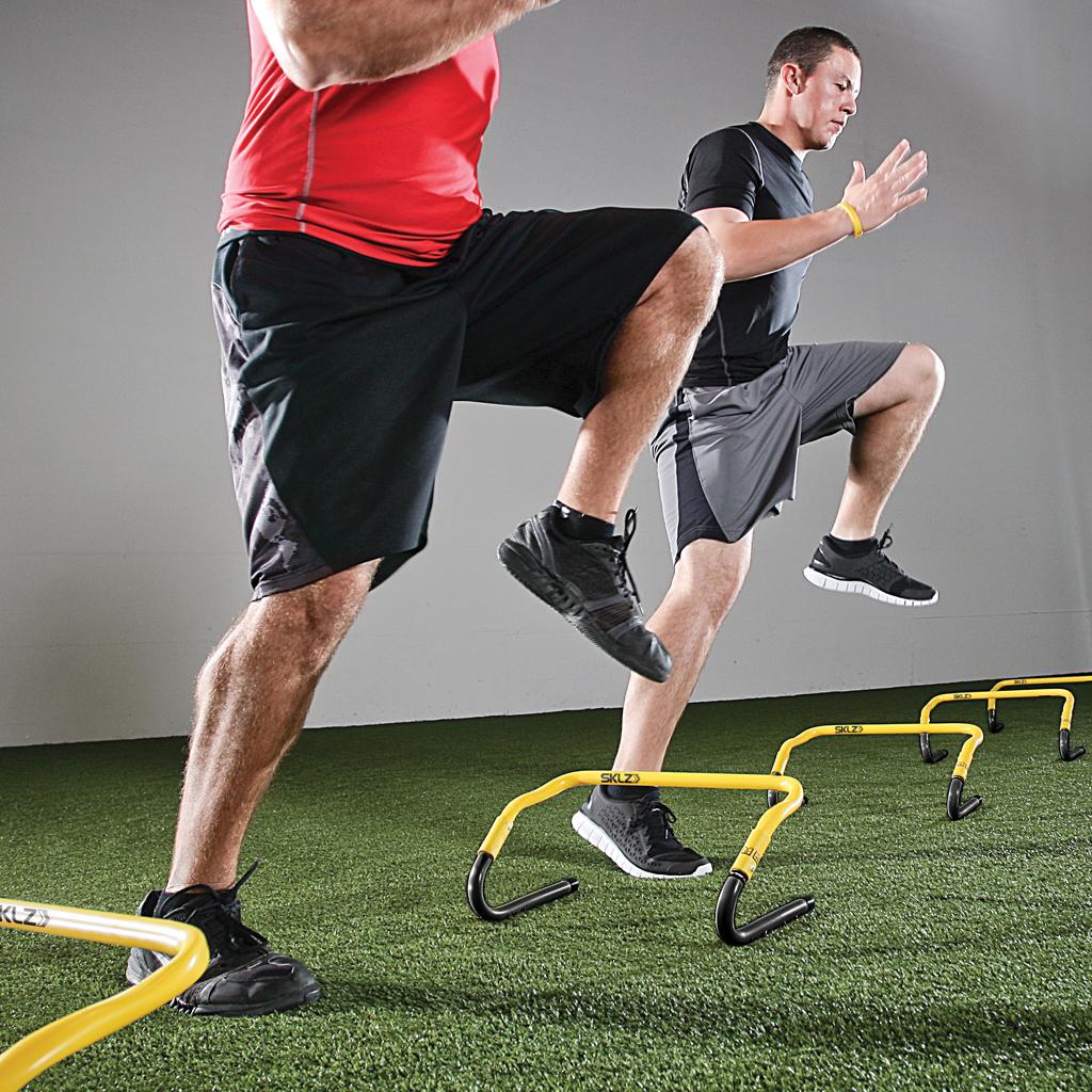 SKLZ Speed Hurdles 5 Adjustable Height Hurdles with Free