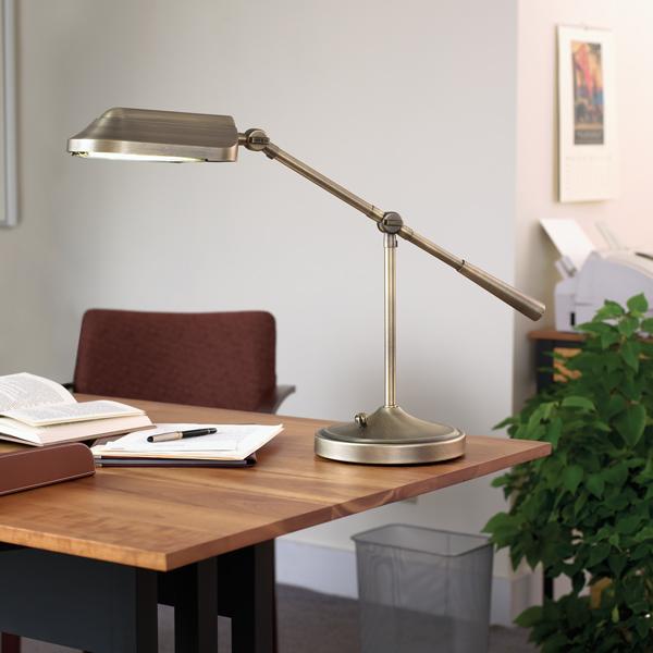 Verilux Heritage Deluxe Natural Spectrum Desk Lamp, Classic AllMetal