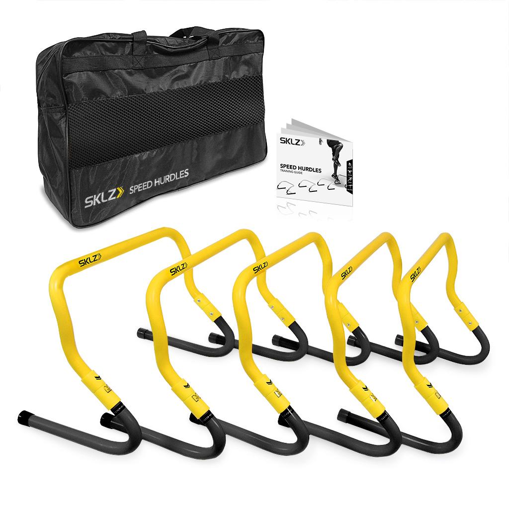 SKLZ Speed Hurdles 5 Adjustable Height Hurdles with Free