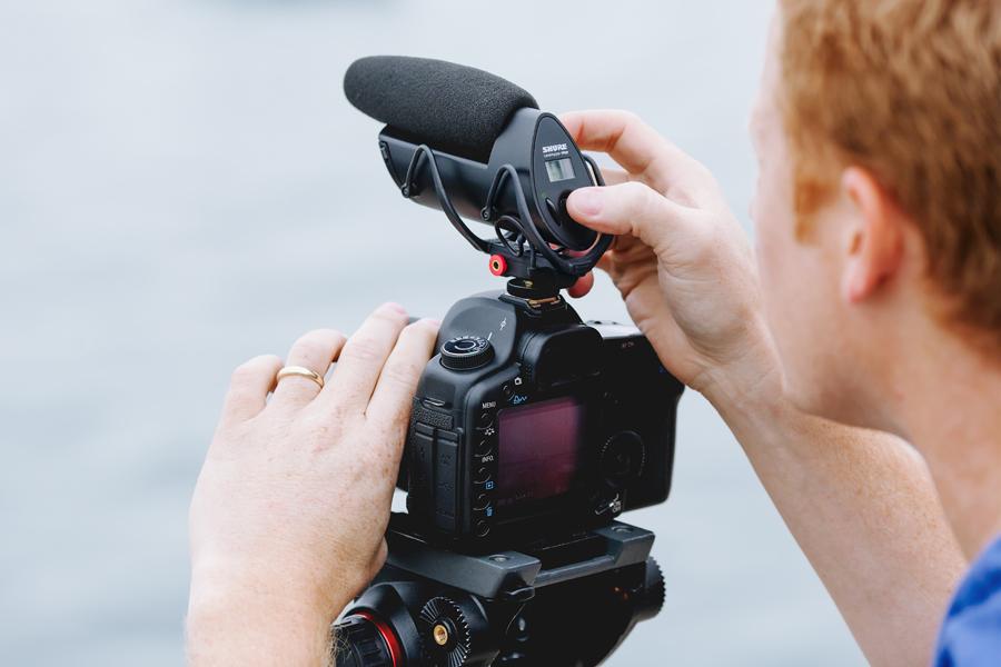 Shure VP83F CameraMounted Condenser Microphone