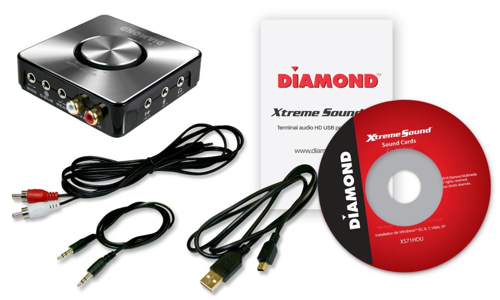 Diamond Multimedia USB Xtreme Sound 24Bit 7.1 Channel
