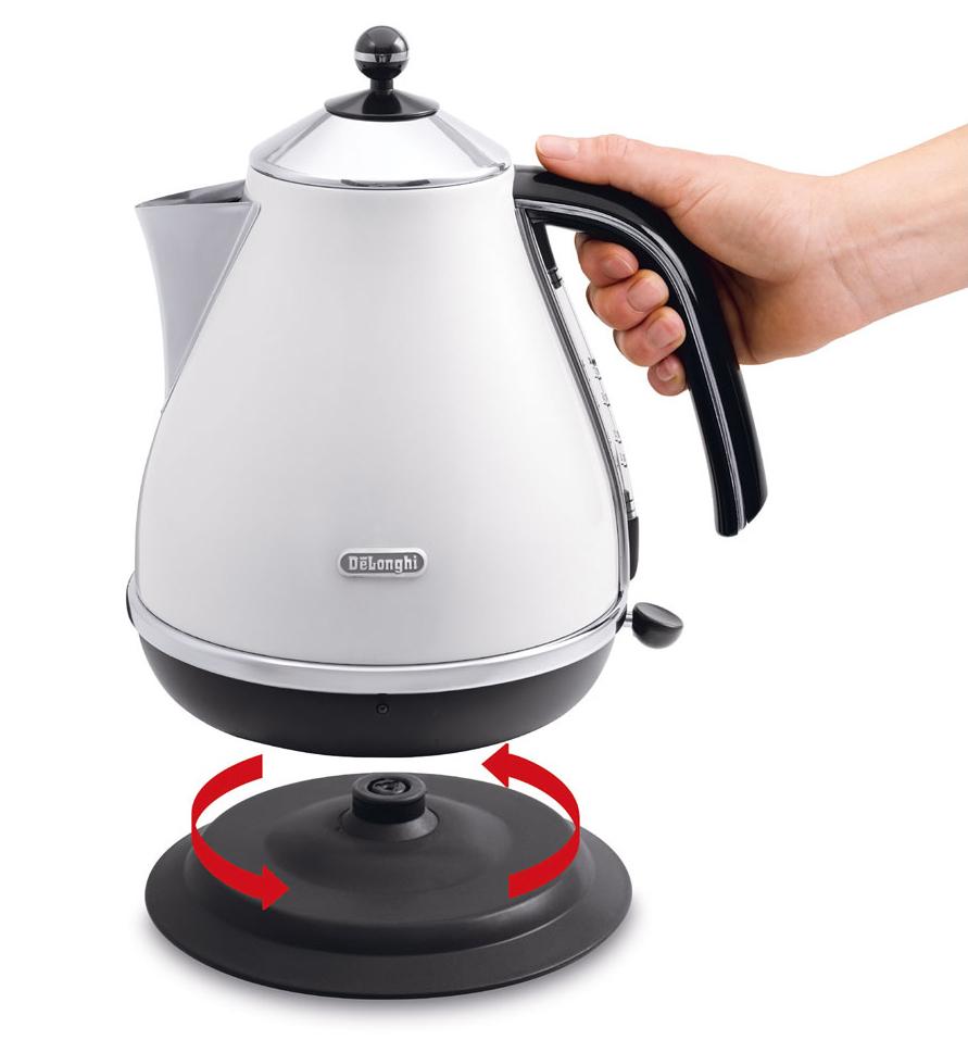 De'Longhi KBO1401W Electric Kettle Delonghi Icona Kitchen & Dining
