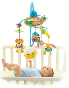 baby mobile lights and sounds