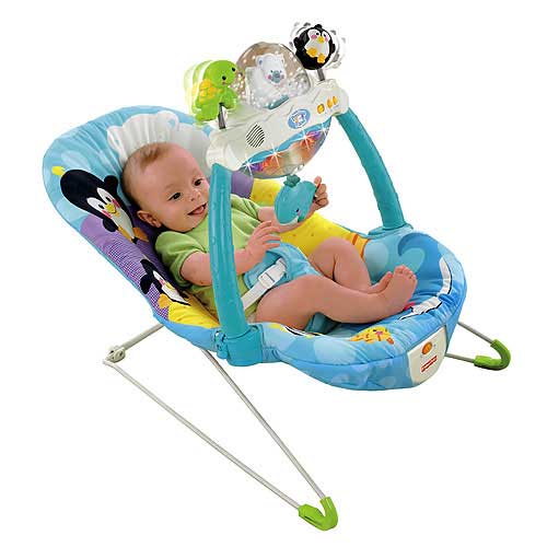 FisherPrice Precious Snow Globe and Lights Bouncer