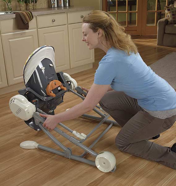 FisherPrice Swing to High Chair, Mosaic (Discontinued by