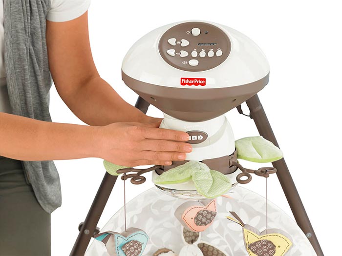 FisherPrice Cradle 'n Swing, My Little Snugabunny Baby