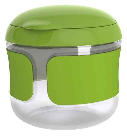 OXO Tot FlipTop Snack Cup, Green, 5 Ounce Baby Eating Utensils Baby