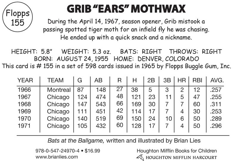 Bats at the Ballgame (A Bat Book) Lies, Brian 9780547249704 Amazon