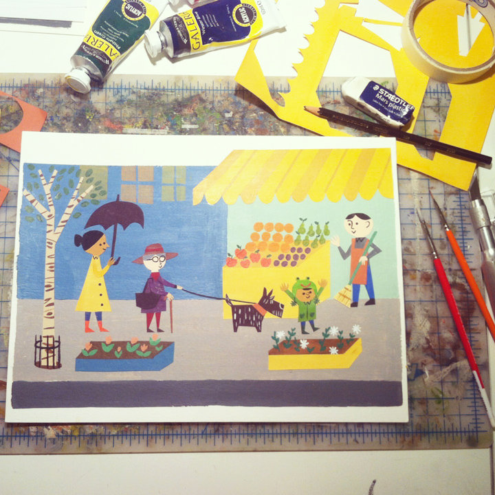 Rain! Linda Ashman, Christian Robinson 9780547733951 Books