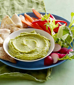 Avocado-Cilantro Hummus