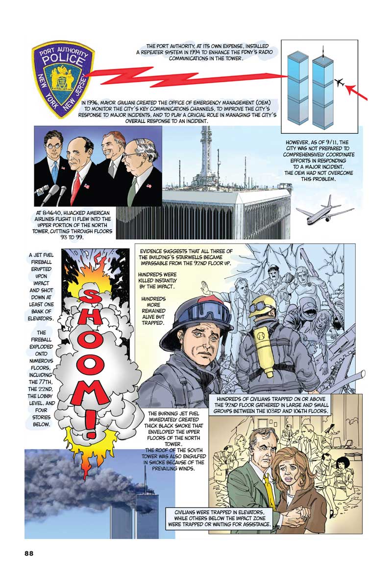 「The 9/11 Report」（9・11報告書）ハードカバー 洋書 漫画 The 9/11 Report」（9・11報告書）ハードカバー 洋書 漫画 本