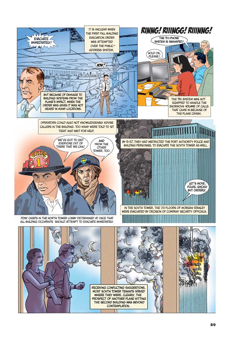 The 9/11 Report: A Graphic Adaptation: Jacobson, Sid, Colon